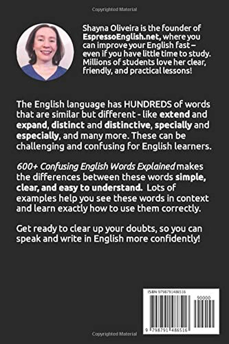 600+ Confusing English Words Explained