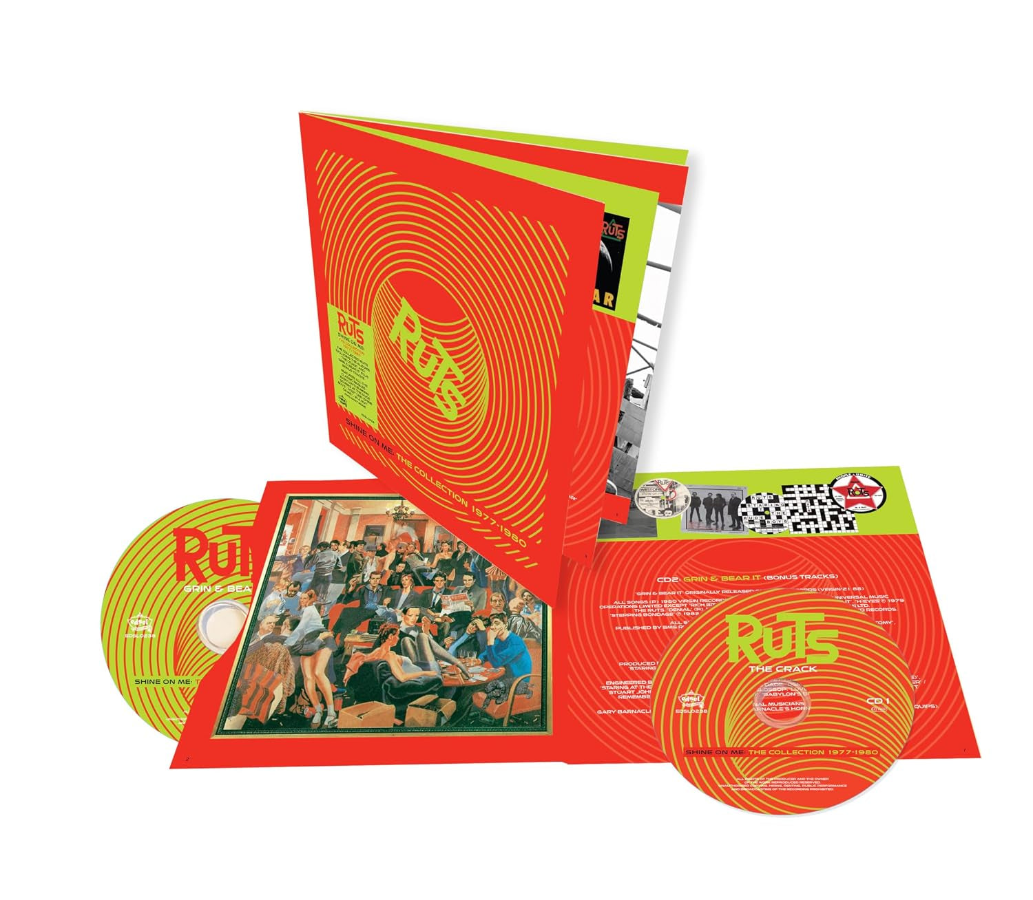Ruts, Shine On Me: Shine on Me the Collection 1979-1980 - Deluxe Packaging