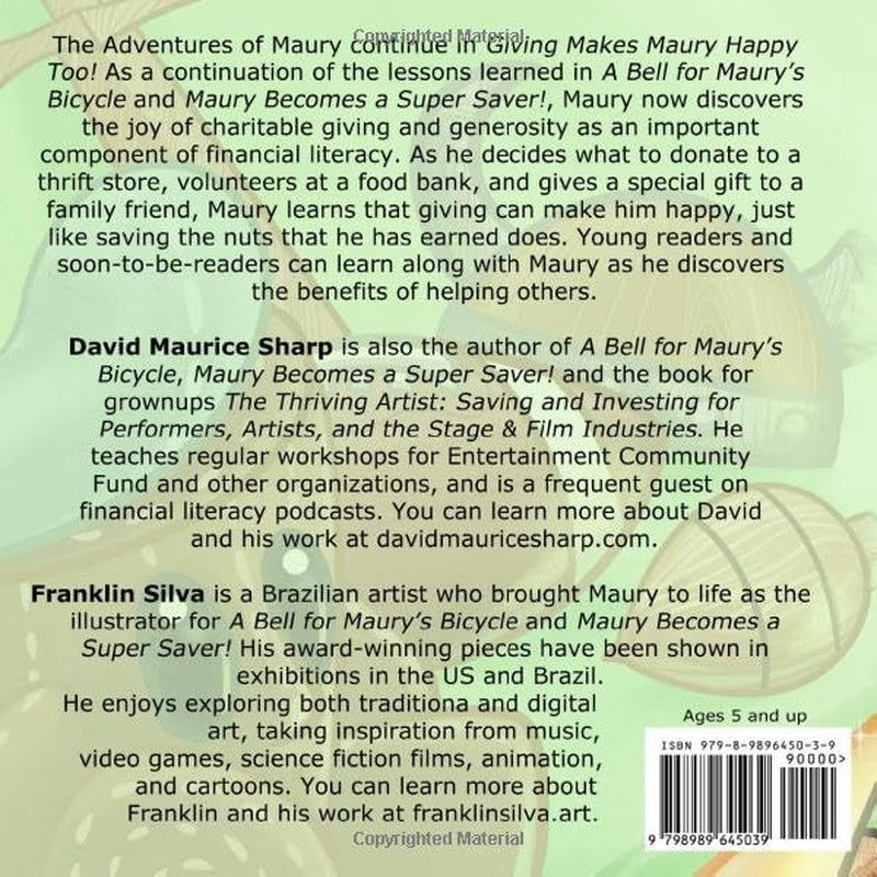 Giving Makes Maury Happy Too! (Adventures of Maury)