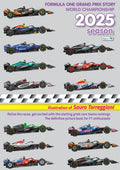 2025 Season Formula One Grand Prix Story World Championship.: Relive the races, get excited with the starting grid cars teams rankings. The definitive picture book for F1 enthusiast