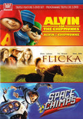 Alvin and the Chipmunks / Flicka / Space Chimps (Triple Feature)