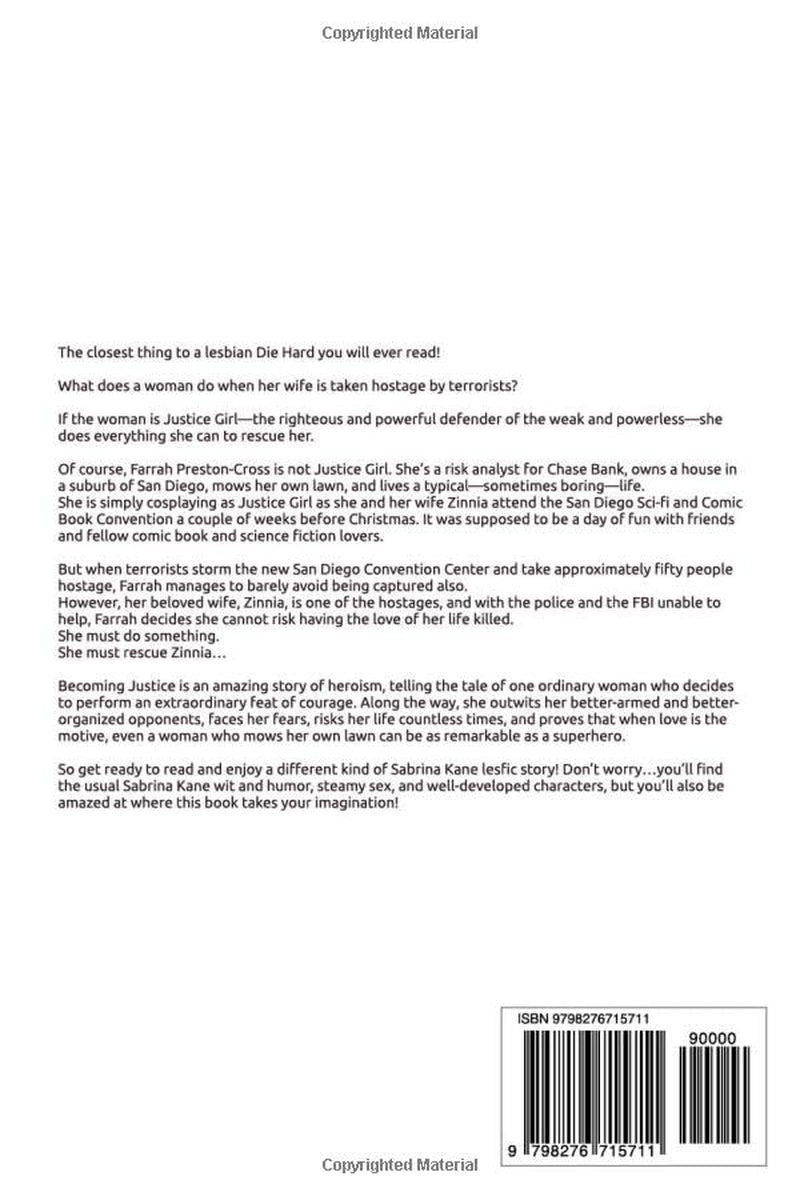 Becoming Justice: A Sapphic Action Thriller