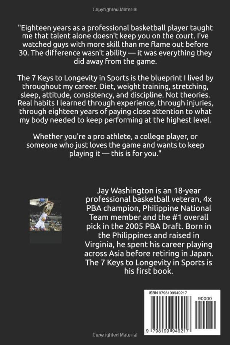 7 KEYS TO LONGEVITY IN SPORTS