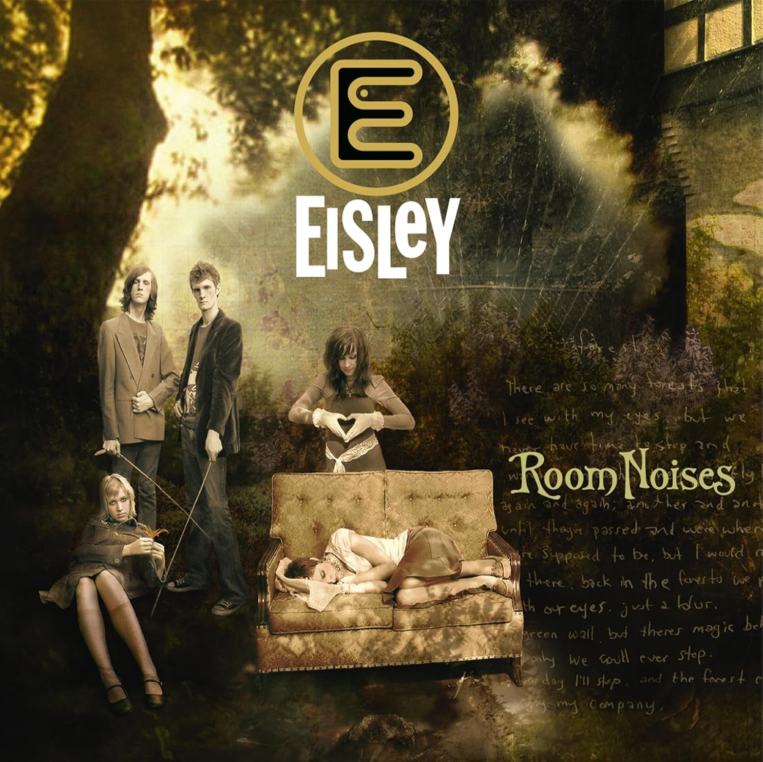 Room Noises - Limited Crystal Clear & Black Marble