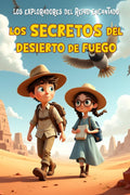 Los Exploradores del Reino Encantado - El Secreto del Desierto de Fuego: Libro infantil de aventuras mágicas y misterio para niños y niñas de 4 a 10 años (Spanish Edition)