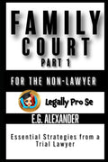 Family Law Pro Se (Part 1): Non-Lawyer's Guide to Self-Representation (Legally Pro Se Series)