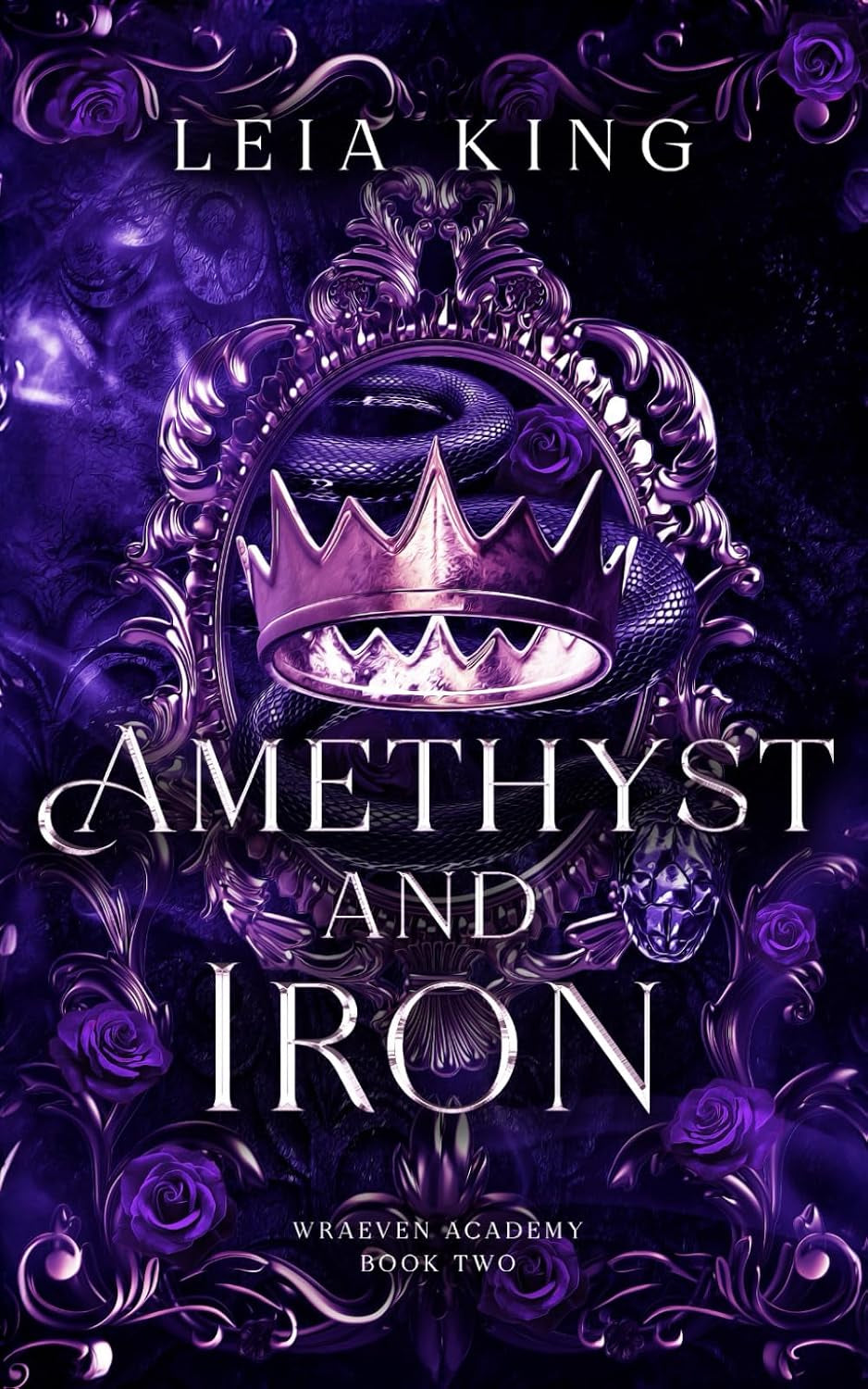 AMETHYST AND IRON: A Dark Paranormal Academy Reverse Harem Romance