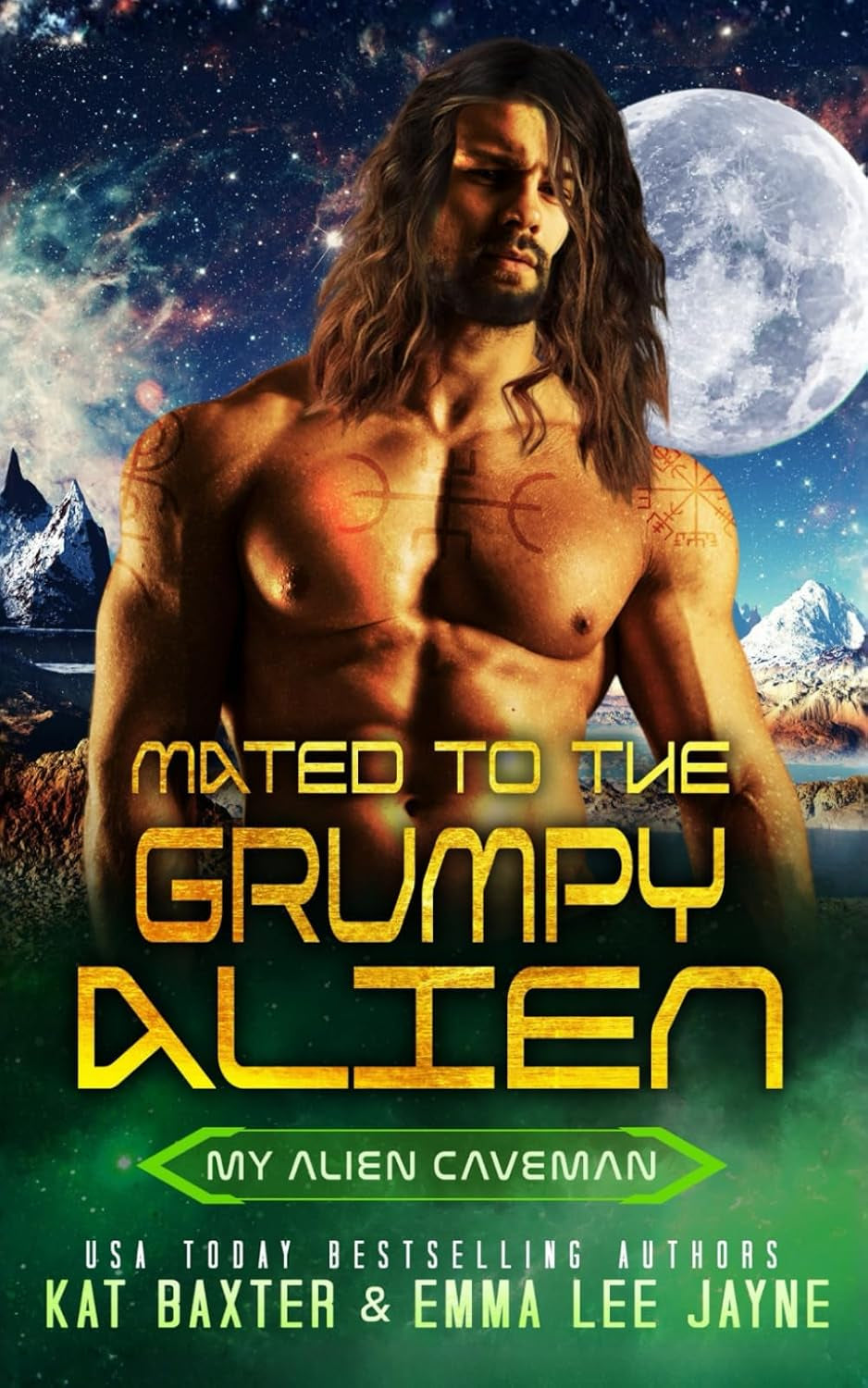 Mated to the Grumpy Alien: A Mistaken Identity/Curvy Girl/Sci-Fi Romance