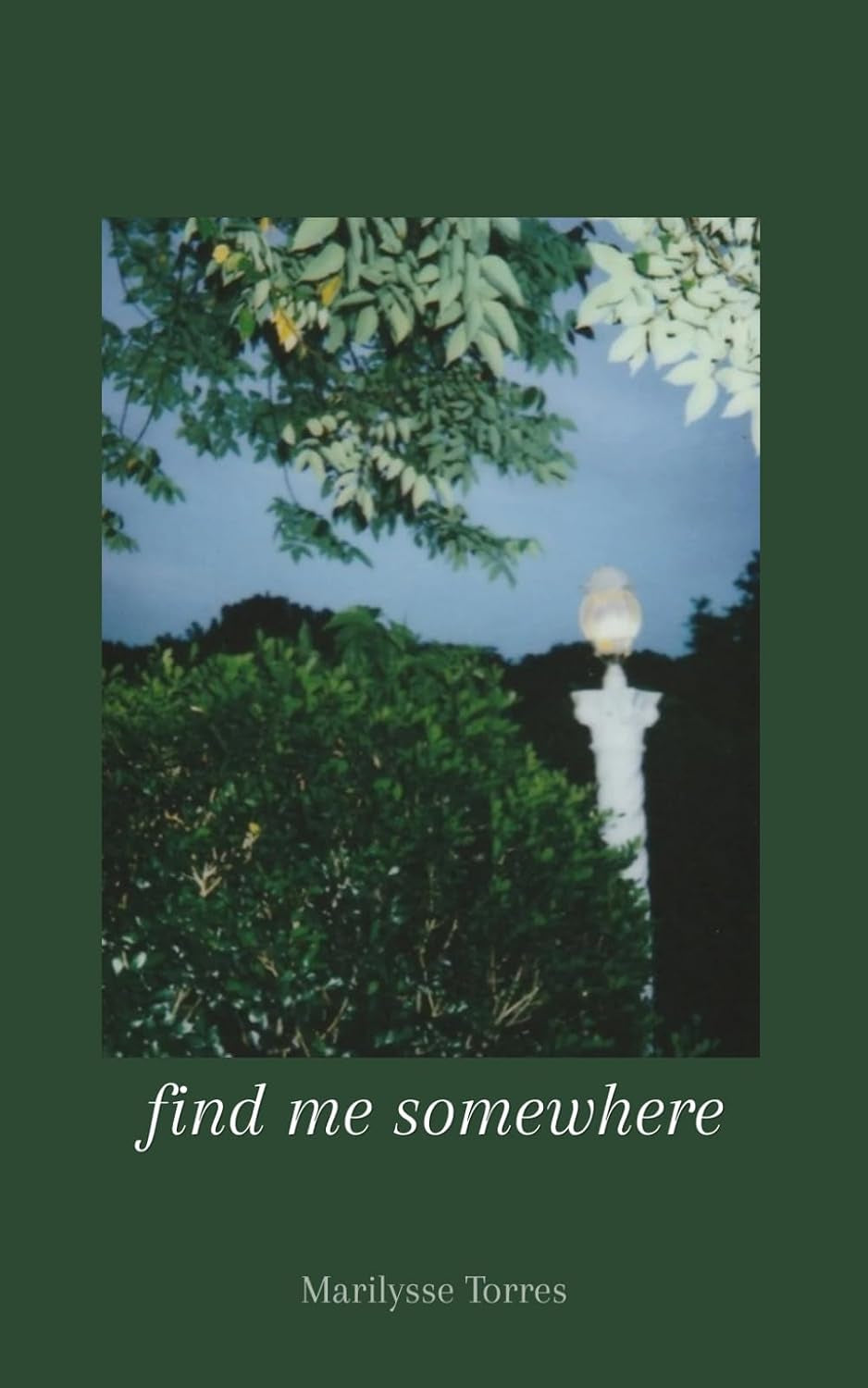 Find Me Somewhere: A Short Poetry Collection