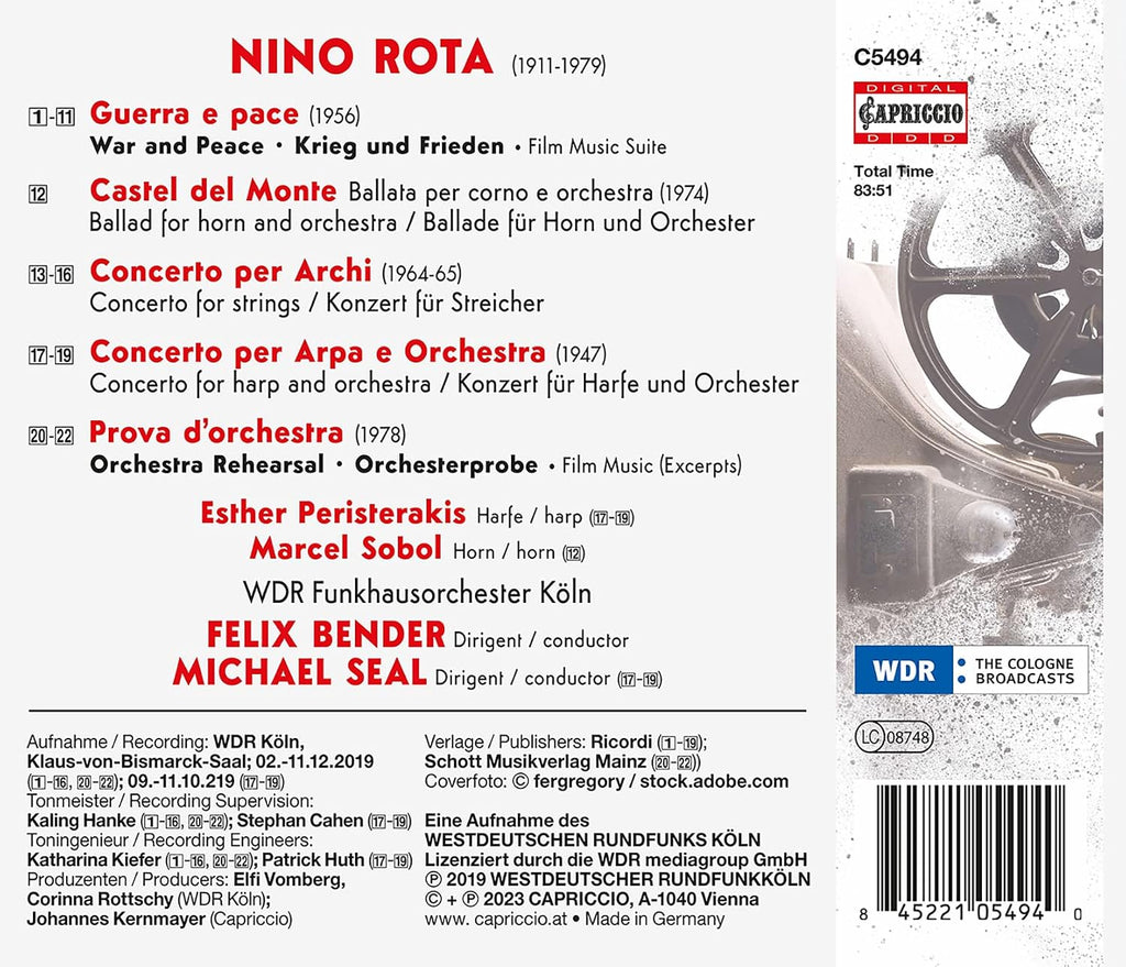 Film Music; Concertos