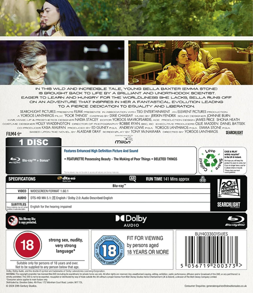 Poor Things [Blu-ray]