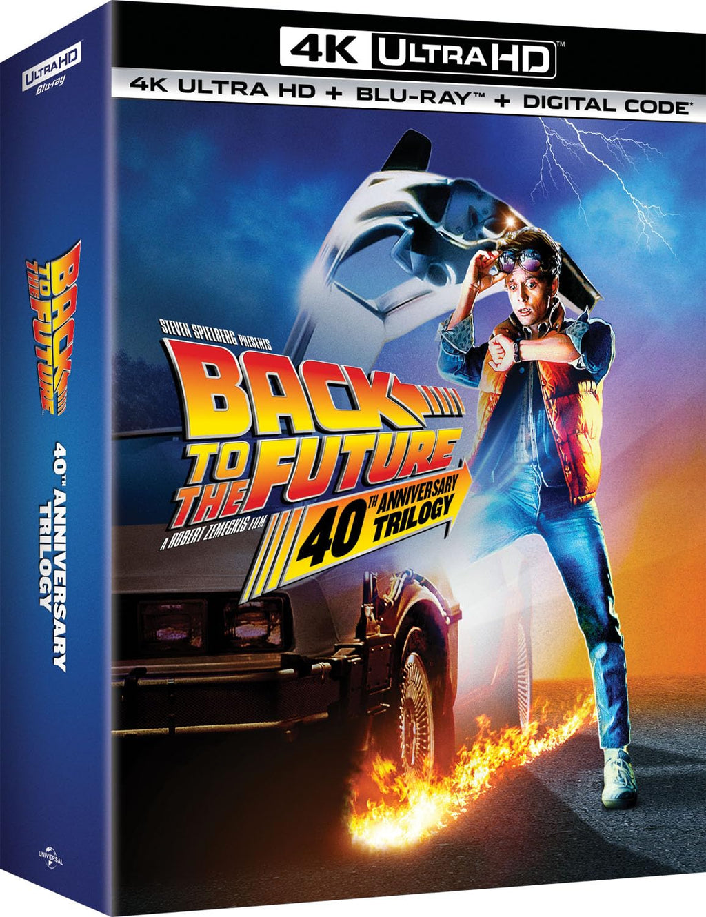 Back to the Future Trilogy - 40th Anniversary Edition 4K Ultra HD + Blu-ray + Digital