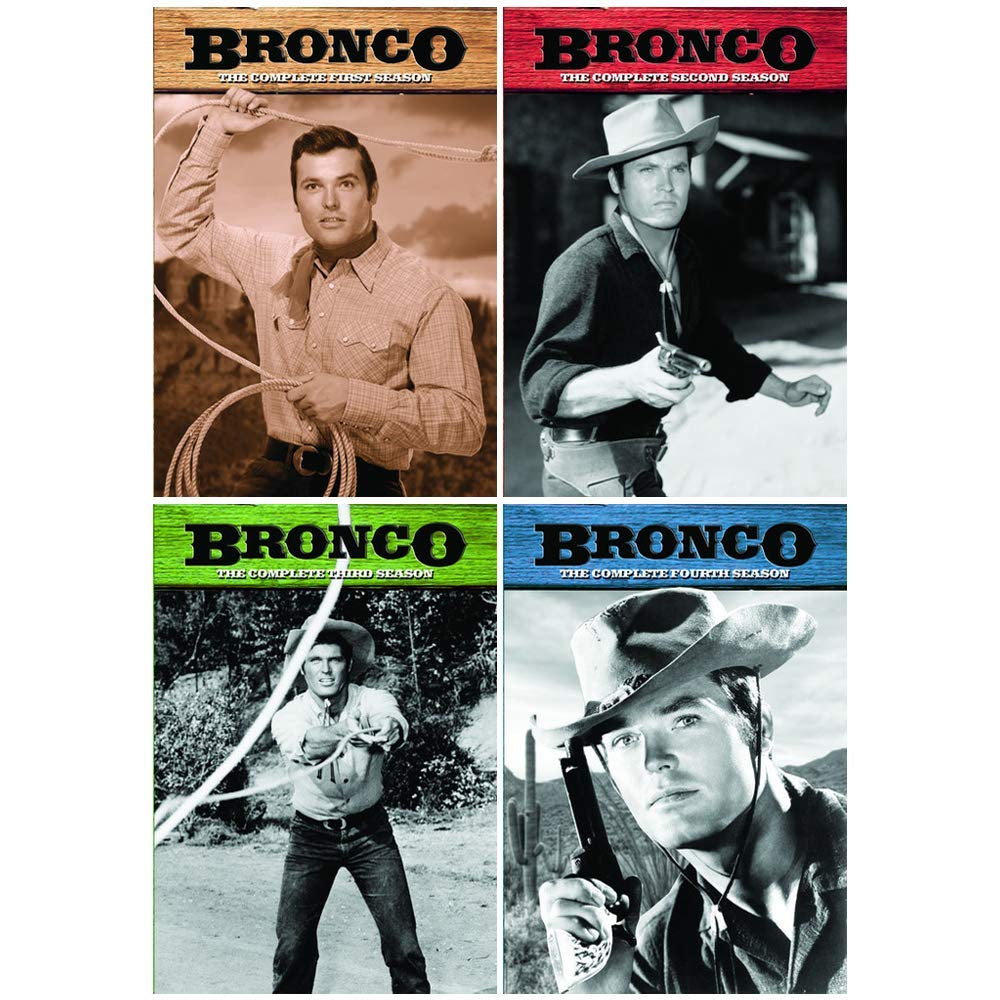 Bronco: Complete Western TV Series Seasons 1-4 Collection