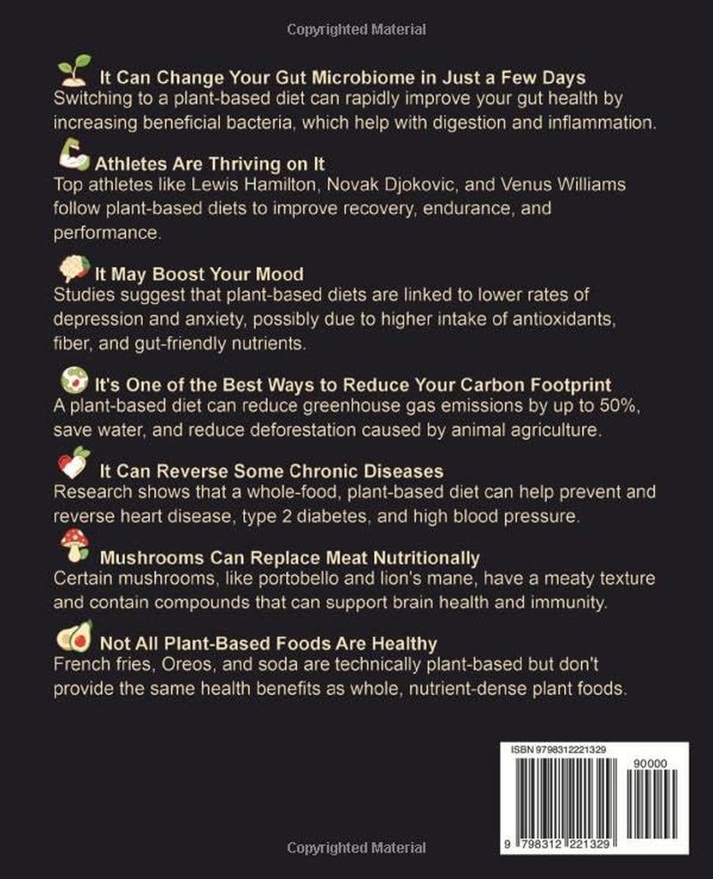 The Plant-Based Diet Cookbook: A Step-by-Step Guide to Clean Eating, Weight Loss, and Energy Boosting Meals