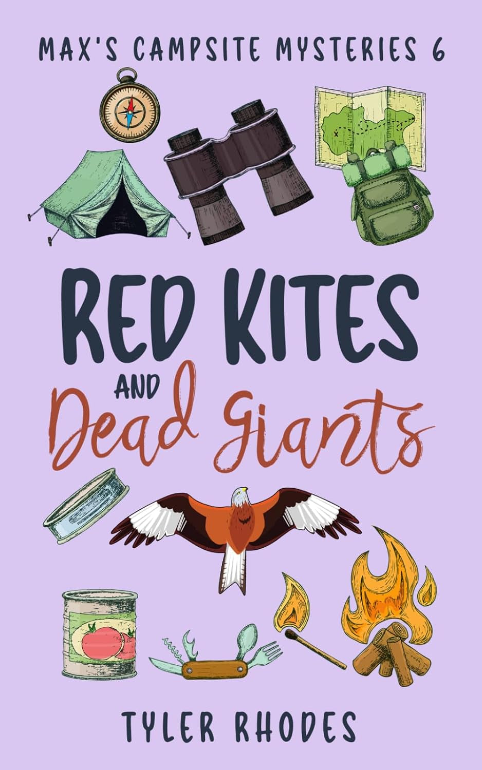 Red Kites and Dead Giants (Max's Campsite Mysteries)