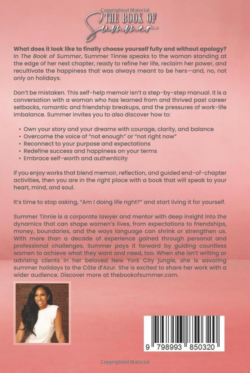 The Book of Summer: A Journey into Power, Purpose, and Fulfillment