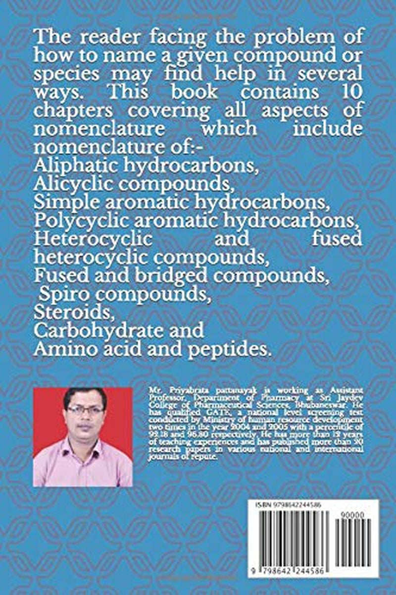 Nomenclature of Organic Compounds: As Per IUPAC Recommendation