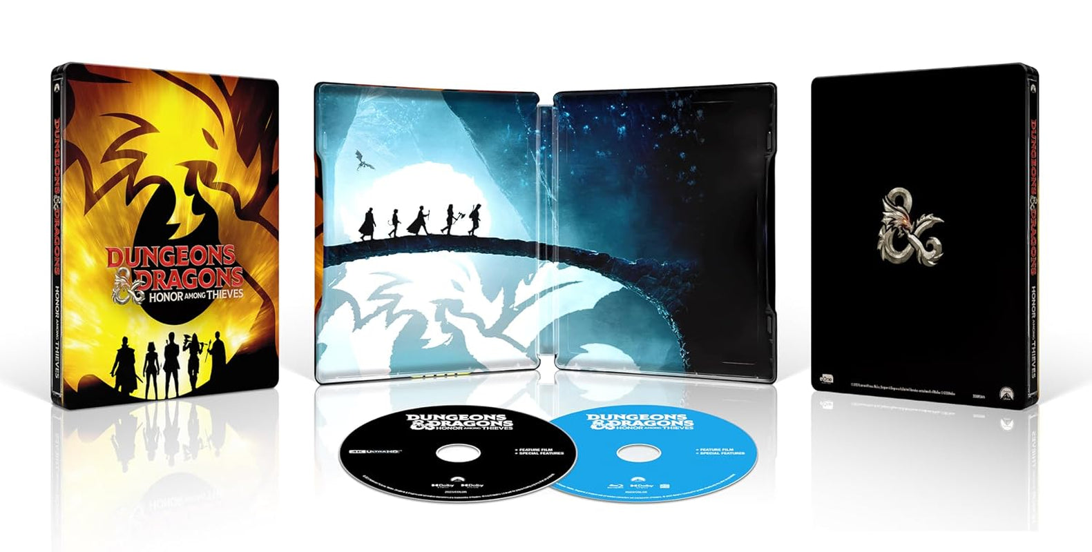Dungeons & Dragons: Honor Among Thieves (Limited Edition Steelbook - REPRINT) (4K UHD + BD + Digital)