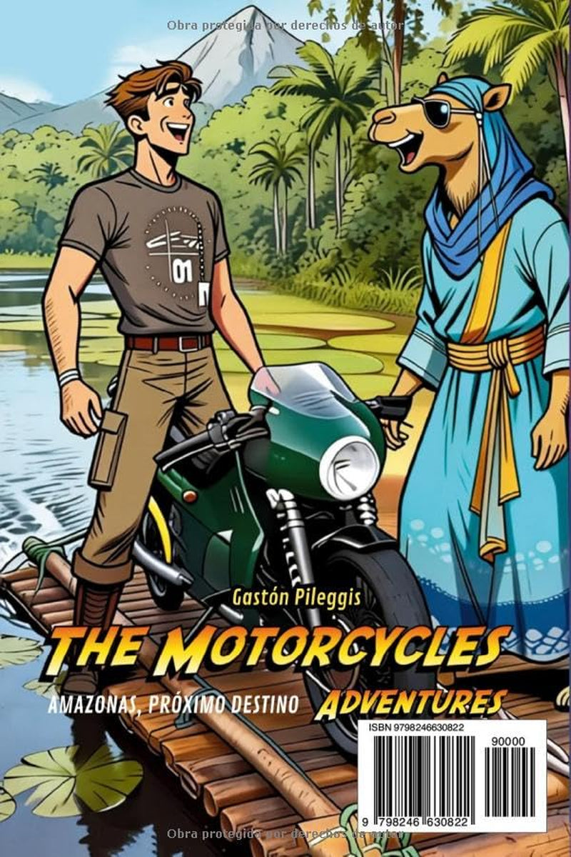 THE MOTORCYCLE ADVENTURES: AVENTURA EN EGIPTO (Spanish Edition)