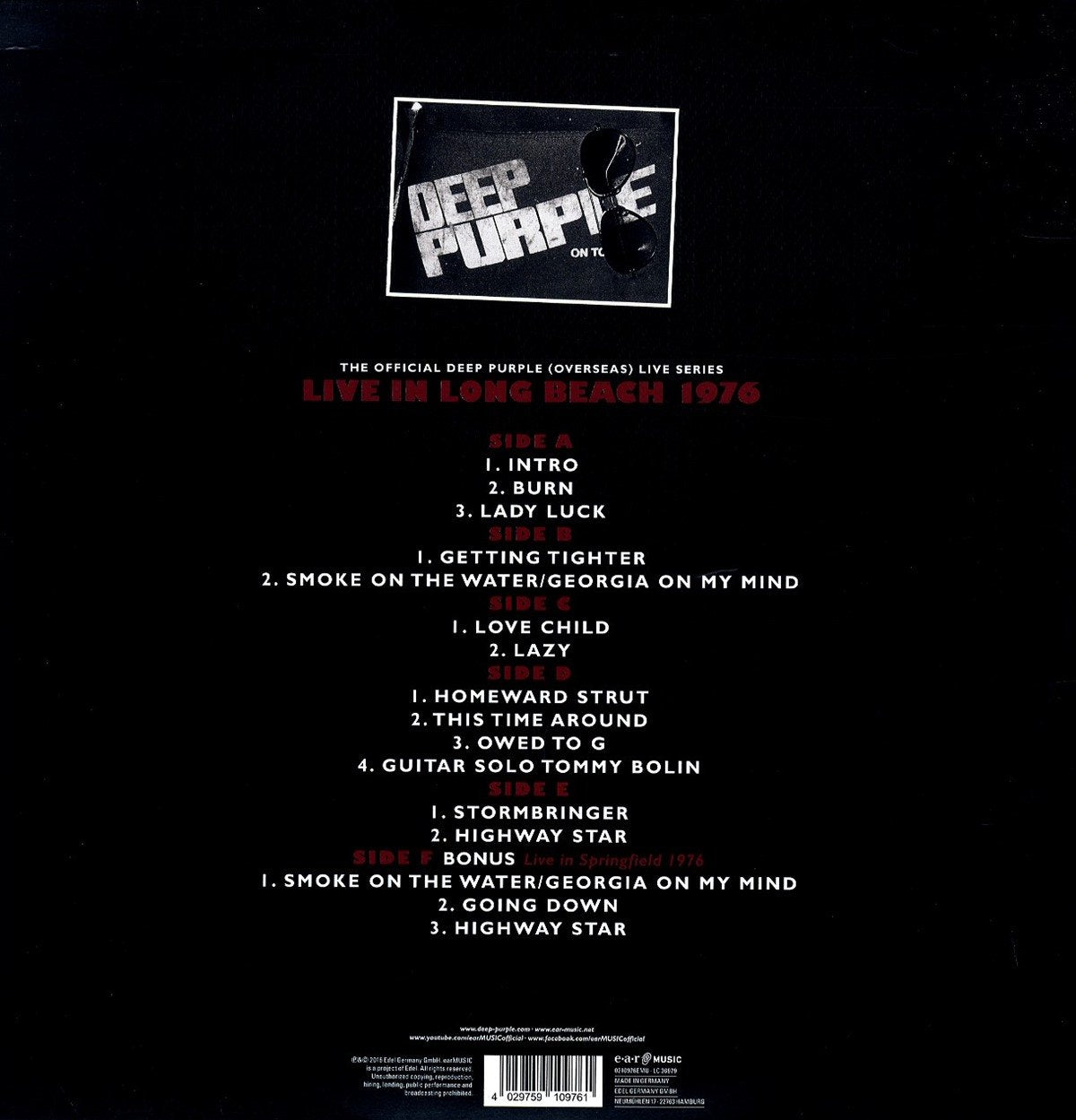 Live at Long Beach Arena 1976