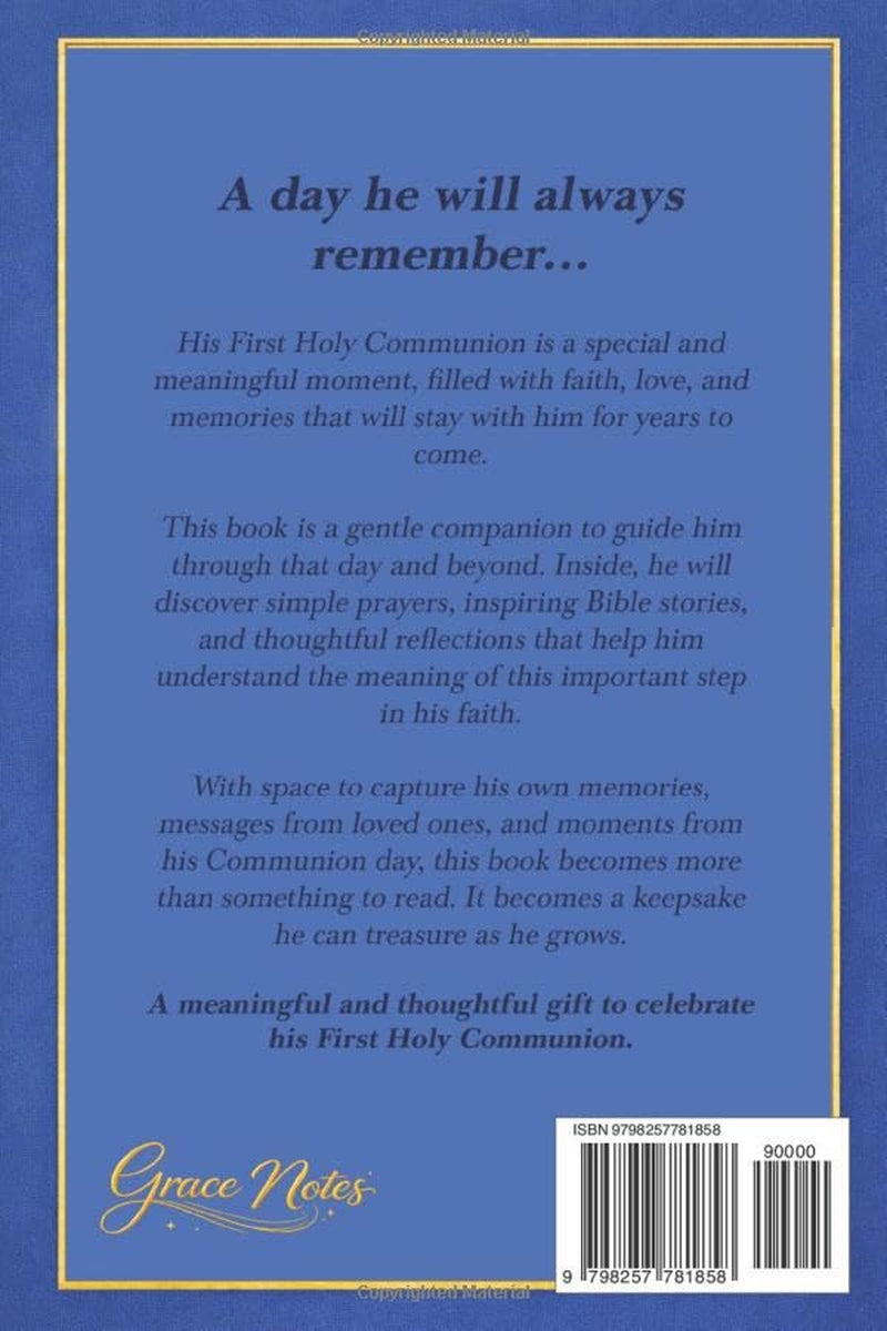 My First Holy Communion Bible and Prayers for Boys: A Special Gift with Over 110 Prayers, Bible Stories and Simple Reflections for His First Communion