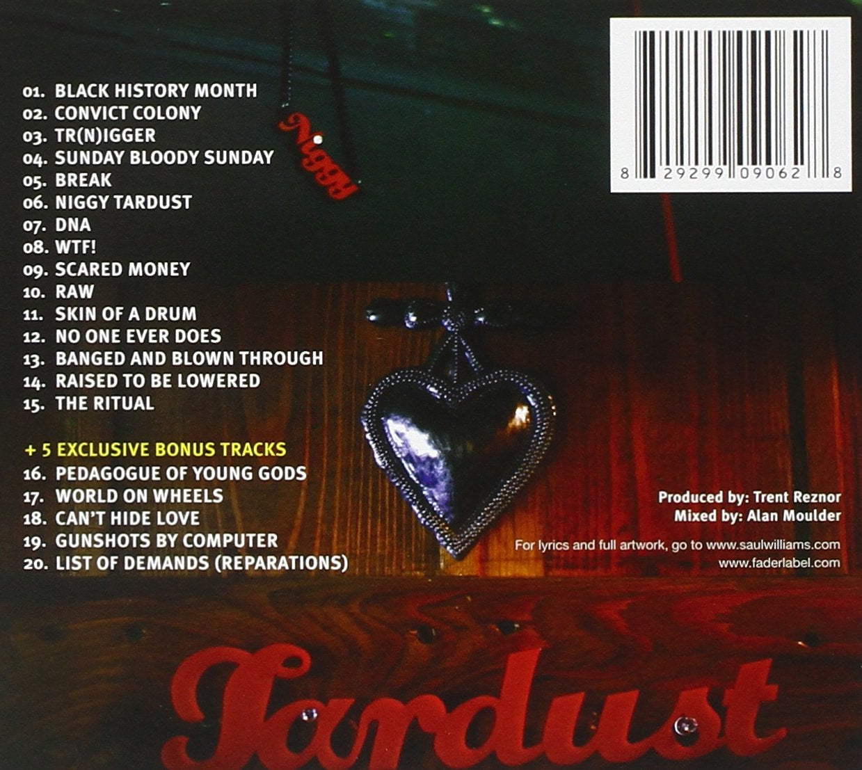 The Inevitable Rise and Liberation Of Niggy Tardust Explicit Lyrics