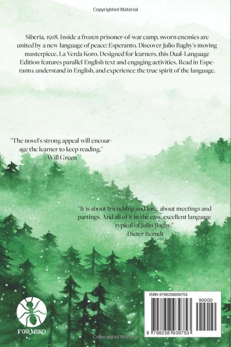 La Verda Koro: Esperanto - English Parallel Reader: Dual Language Edition: Esperanto - English Graduate Reader with Comprehension Activities and Interactive Questions
