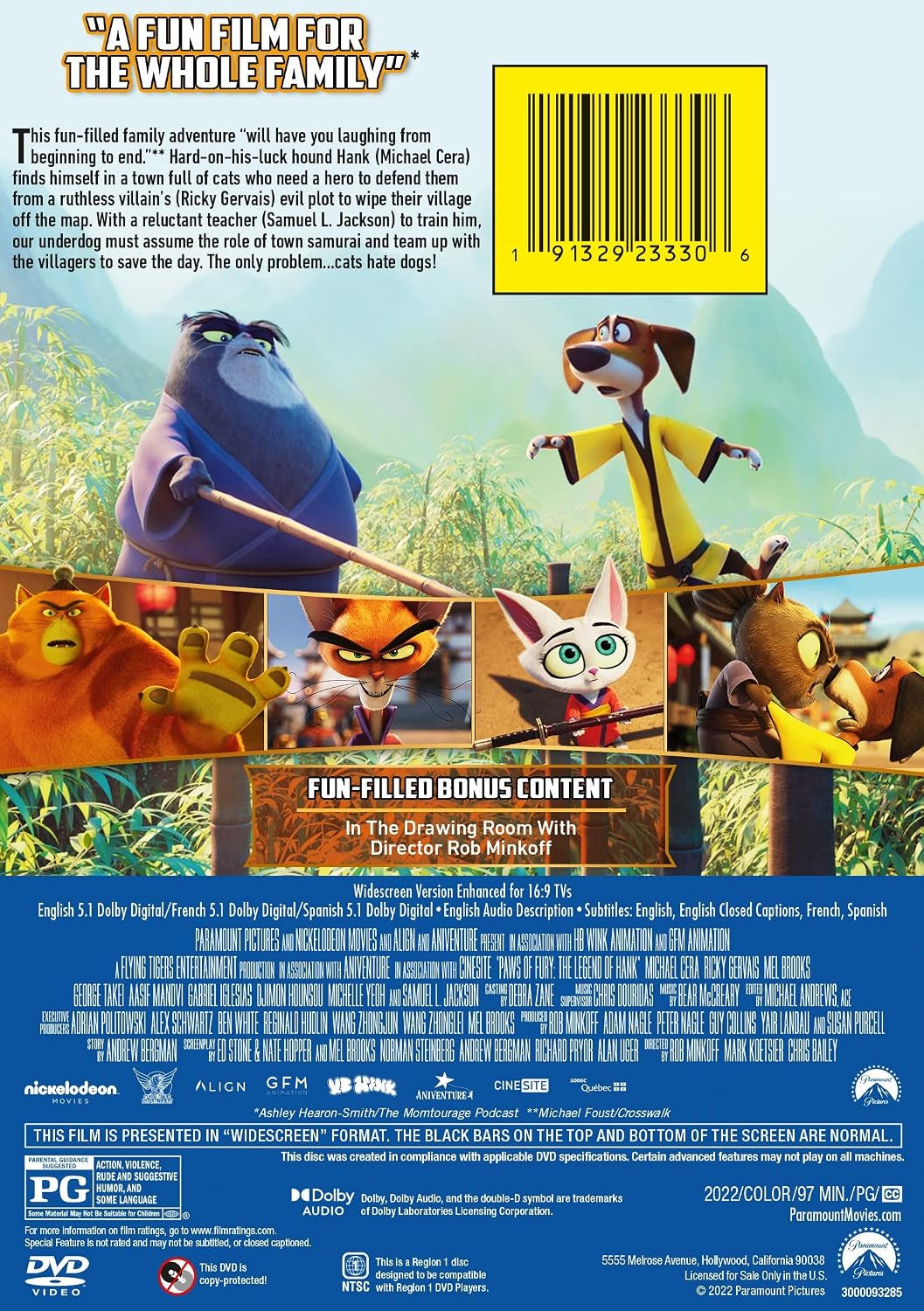 Paws of Fury: The Legend of Hank