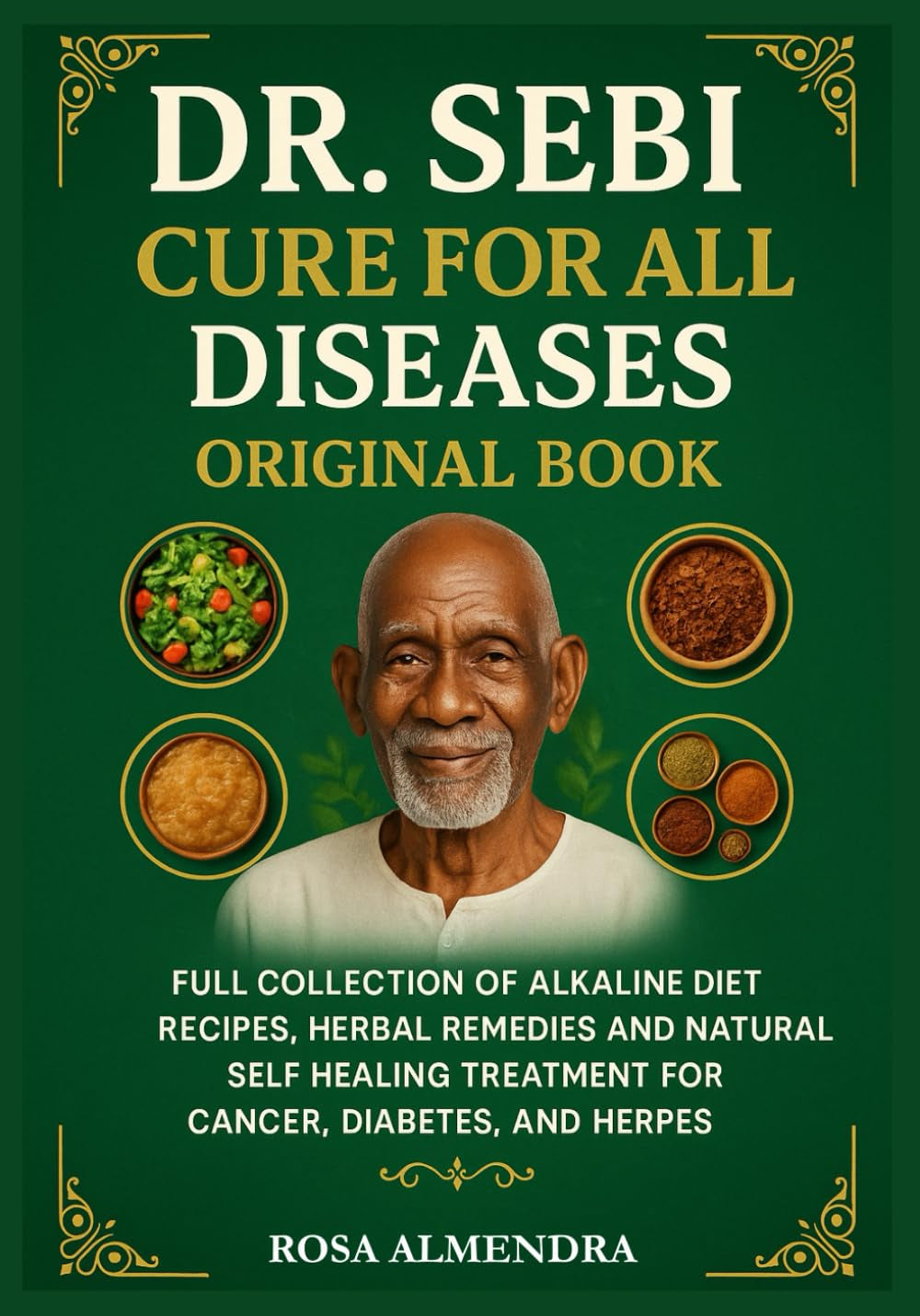 Dr. Sebi Cure for All Diseases Original Book: Full Collection of Alkaline Diet Recipes, Herbal Remedies and Natural Self Healing Treatment for Cancer, Diabetes, and Herpes