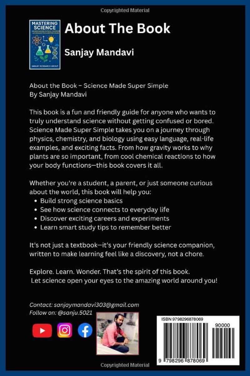 Mastering Science: Understanding Physics, Chemistry, and Biology for a Better Future (Global Education Books By Sanjay Mandavi)