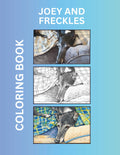 Joey and Freckles Coloring Book: 50+ Detailed Pages Featuring Real Rescue Dogs — A Greyhound, Joey, and His Best Friend, Freckles, Created From Photographs