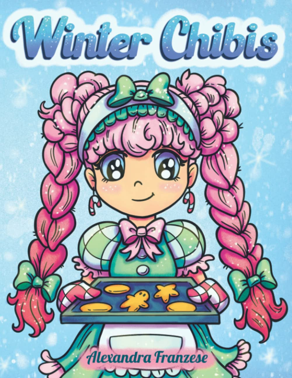 Winter Chibis Coloring Book: Cute Holiday Chibi Characters, Easy to Color for Kids and Adults, Christmas and Winter Themed Images (Chibi Coloring Books)