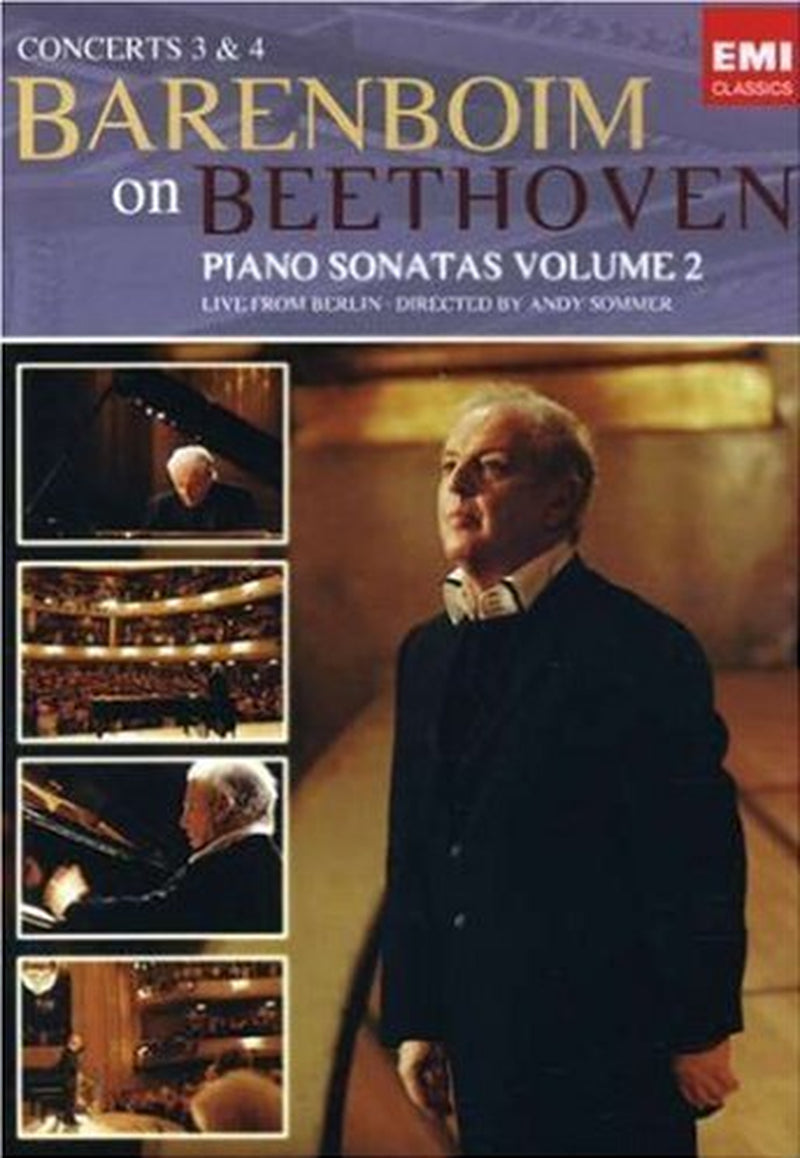 Barenboim on Beethoven: Piano Sonatas, Vol. 2 [DVD Video]