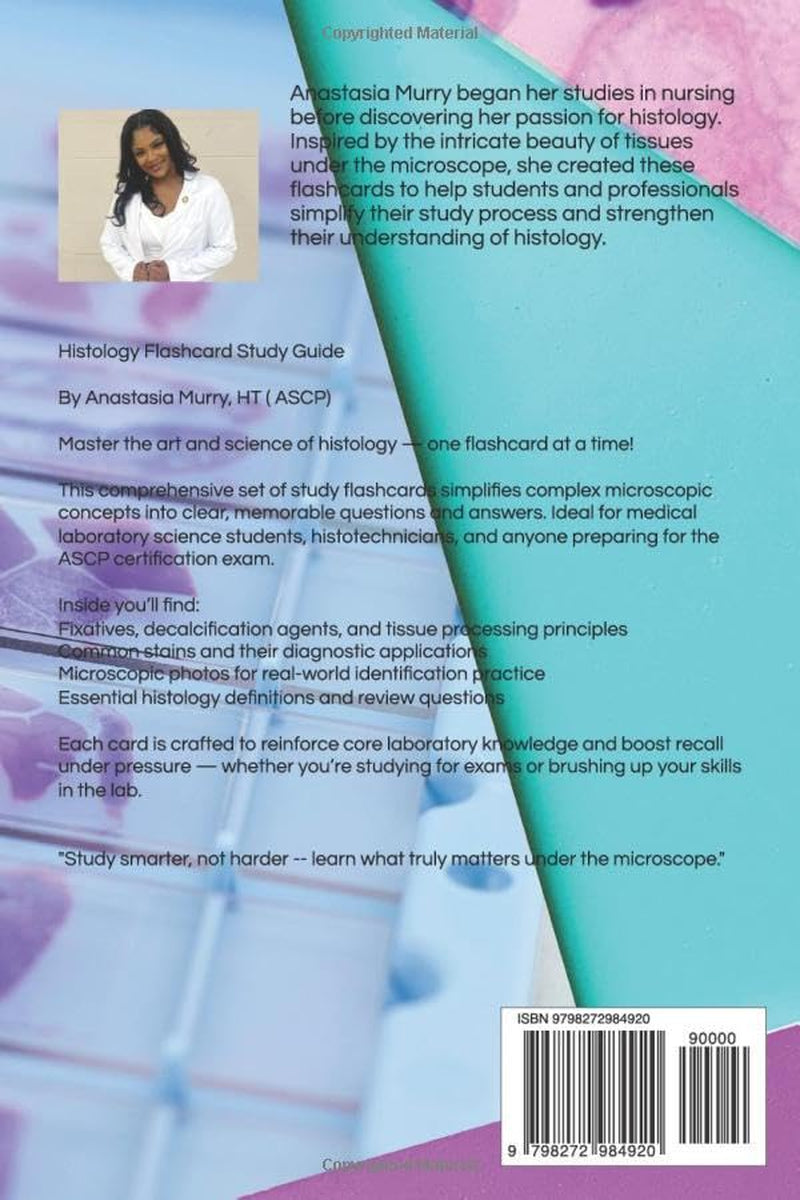 Anastasia's Histotechnology Flashcard Study Guide