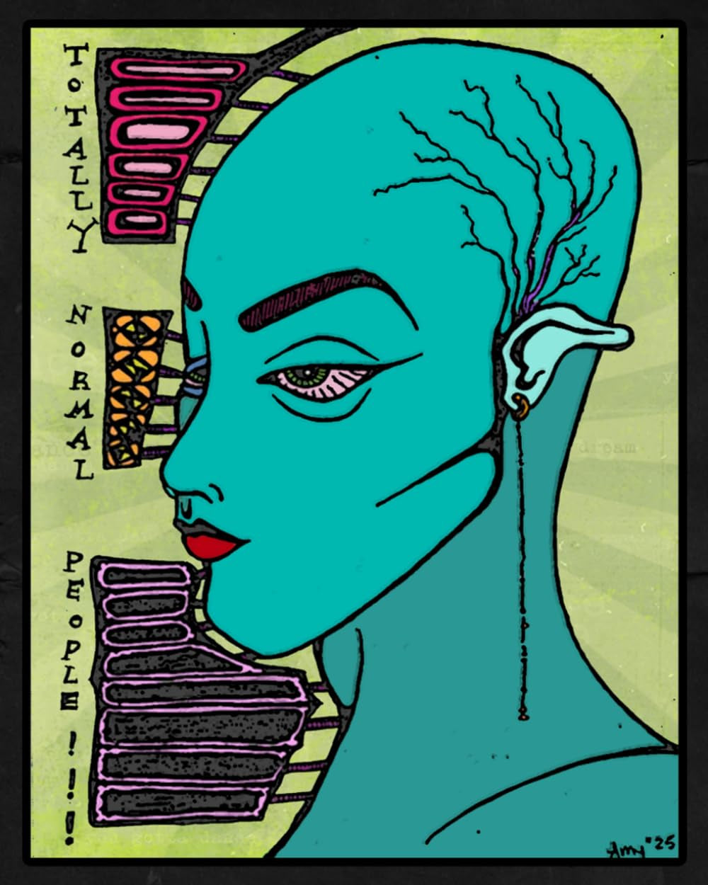Totally Normal People: Coloring Book