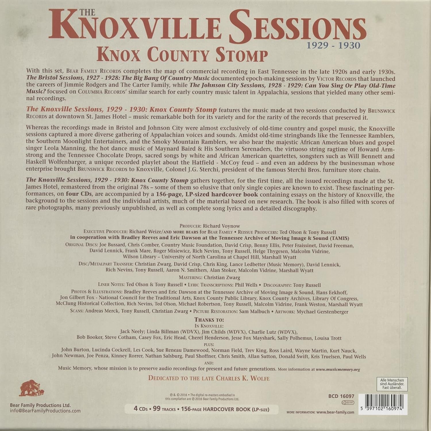 Knoxville Sessions 1929-1930: Knox County Stomp