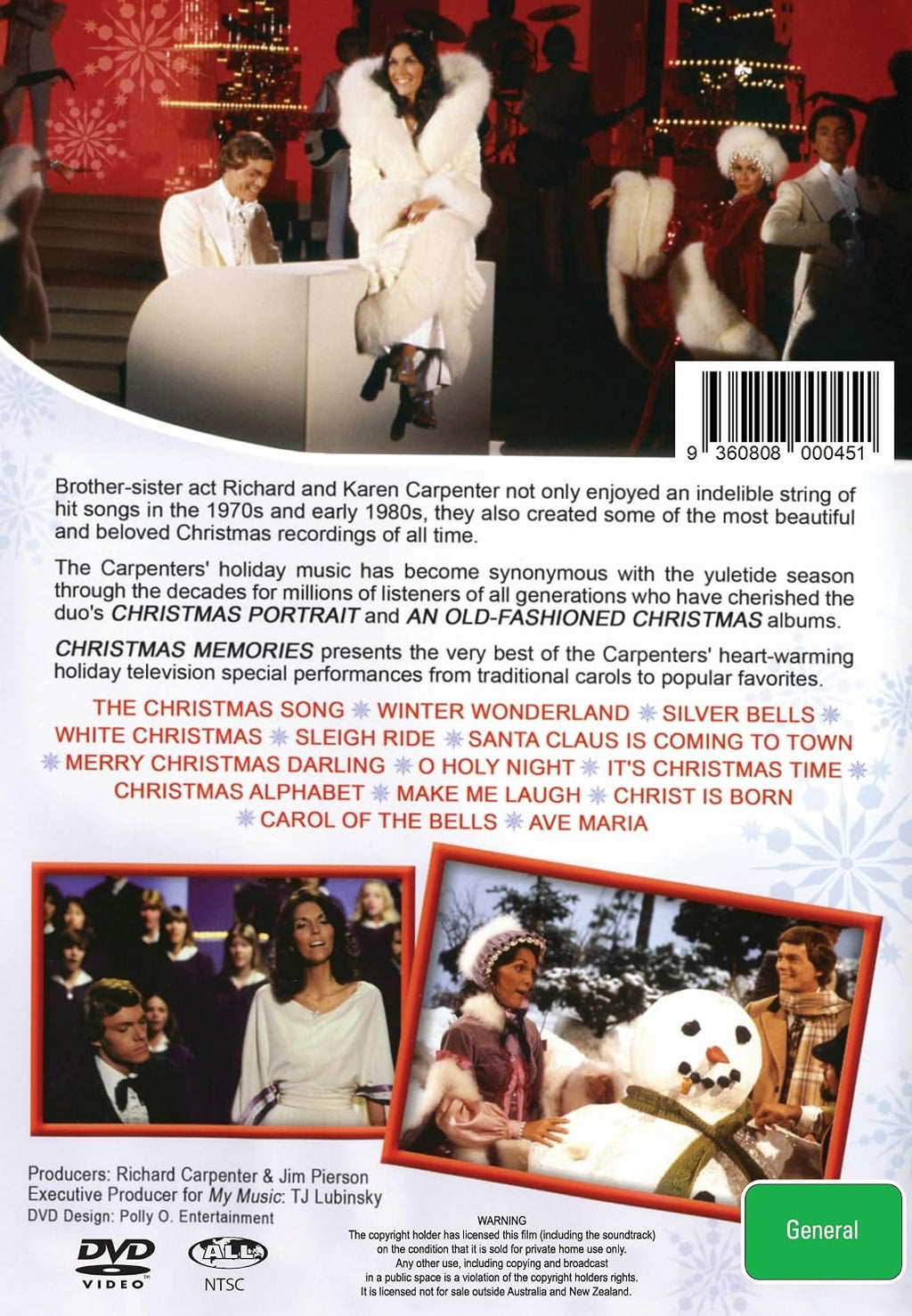 Carpenters Christmas Memories