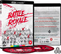 Battle Royale (Special Edition / Reversible Cover / Theatrical & Director's Cut) [4K Ultra HD] [Region Free]
