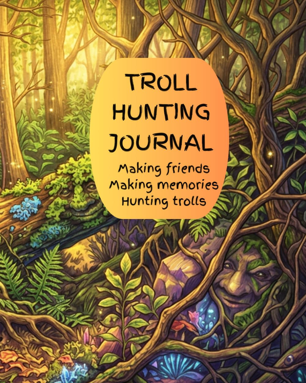 Troll Hunting Journal: Making friends Making memories Hunting trolls