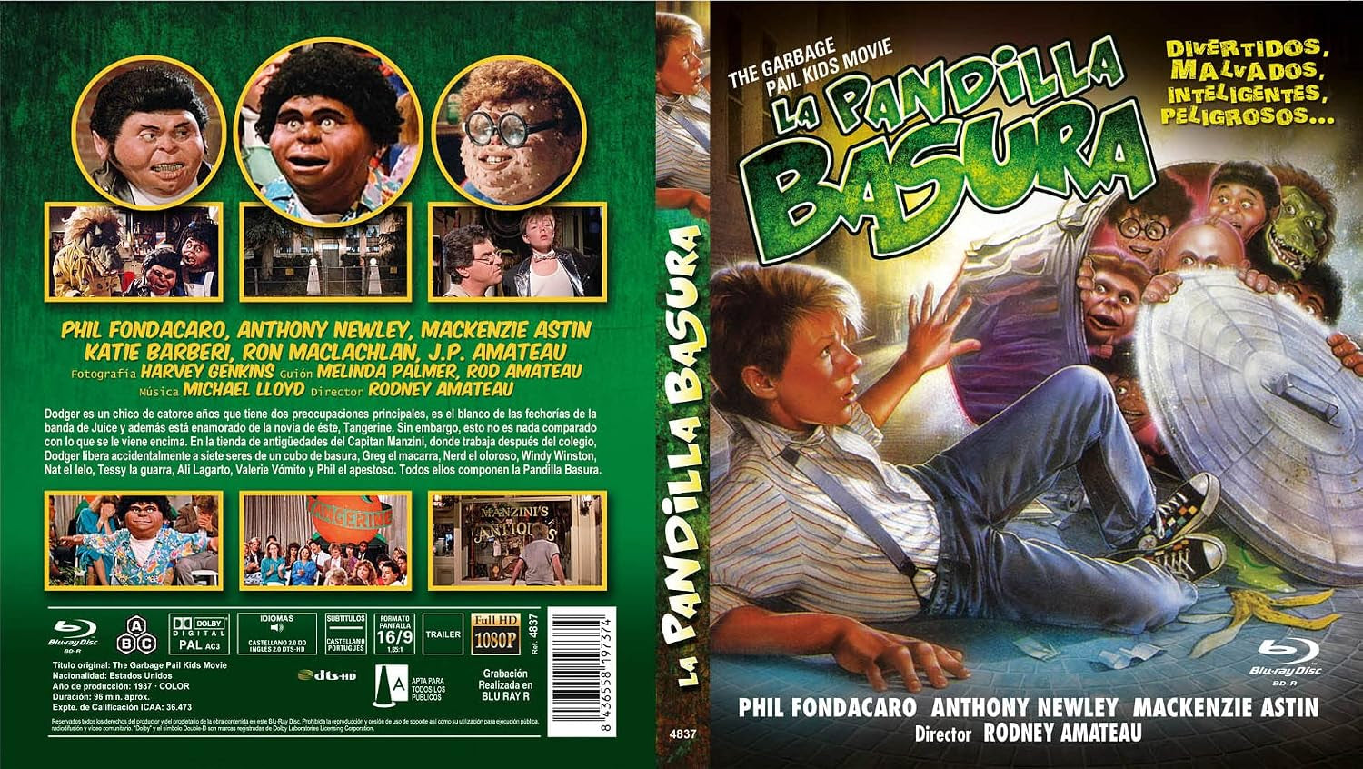 The Garbage Pail Kids Movie [ Blu-Ray, Reg.A/B/C Import - Spain ]