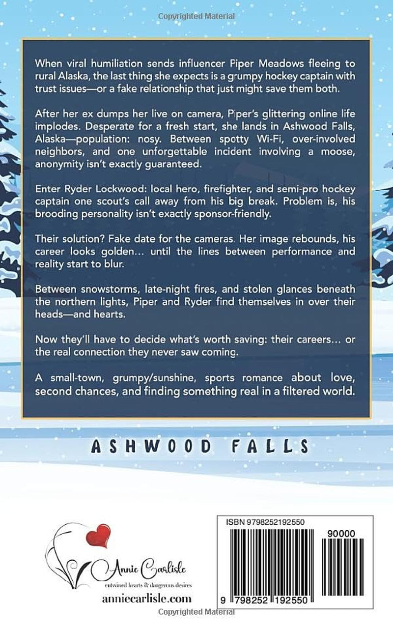 Faking the Goal: A Grumpy Fireman, Fake Dating, Hockey Romantic Comedy (Ashwood Falls)