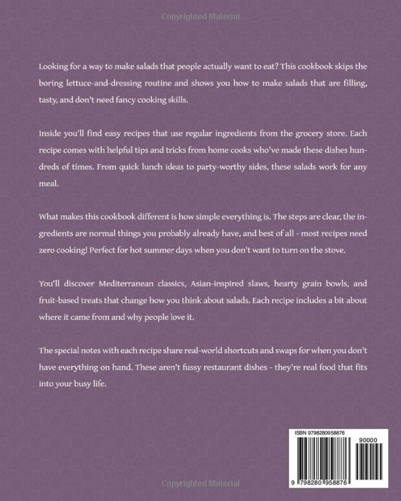The Salad Party Cookbook: Easy No-Cook Salad Recipes That Everyone Will Actually Enjoy