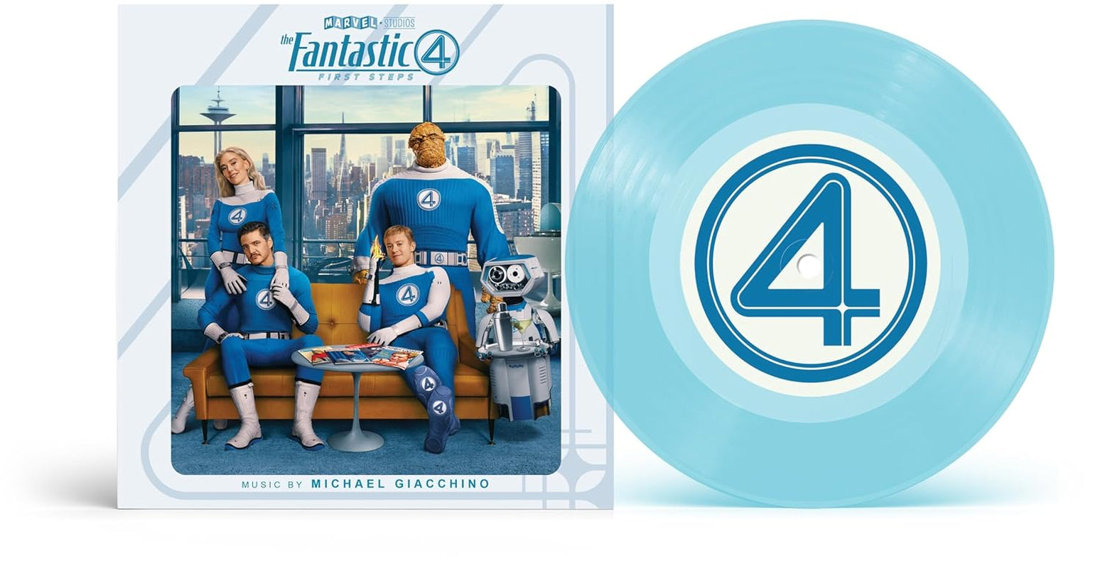 The Fantastic Four: First Steps Main Theme / Let Us Be Devoured Galactic Blue " Single