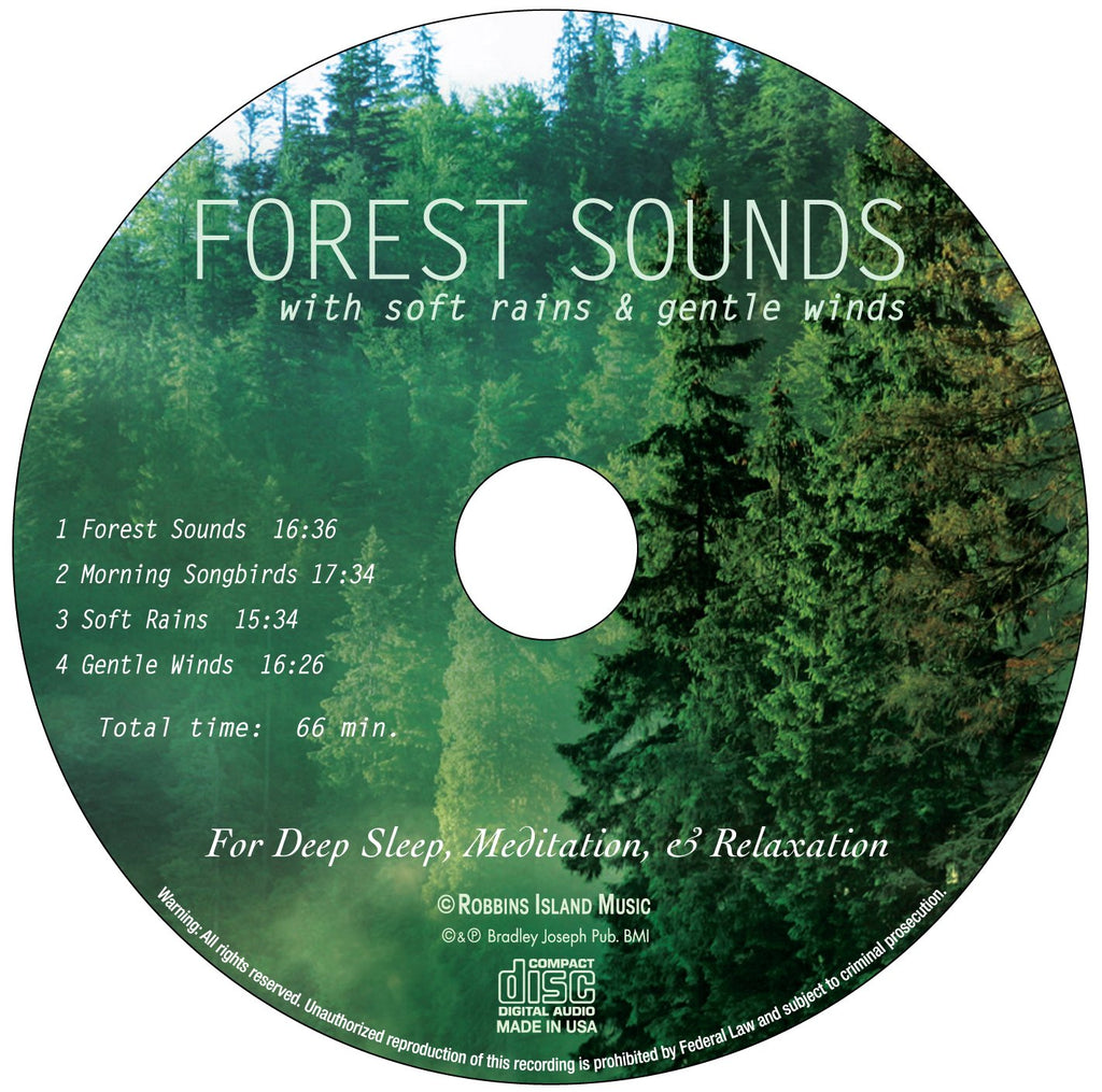 Forest Sounds: with Soft Rains & Gentle Winds Nature Sounds, Deep Sleep Music, Meditation, Relaxation Sounds of Nature