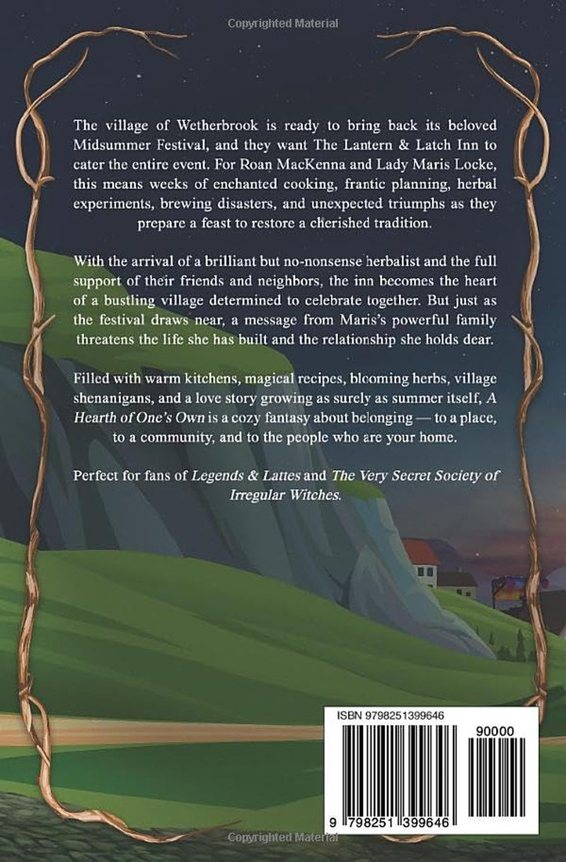 A Hearth of One's Own: A Sapphic Cozy Fantasy Romance (The Lantern & Latch Chronicles)