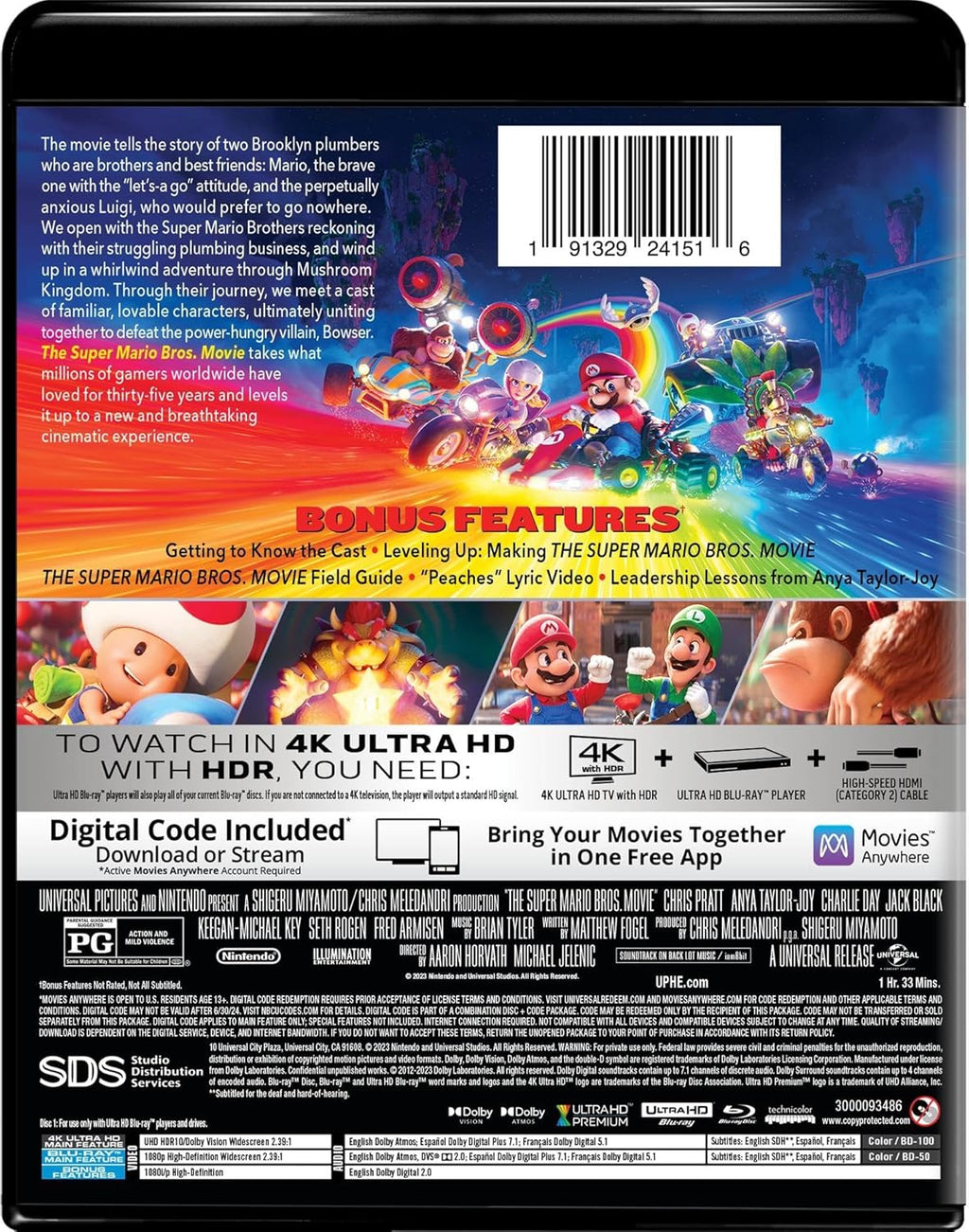 The Super Mario Bros. Movie - Power Up Edition 4K Ultra HD + Blu-ray + Digital [4K UHD]