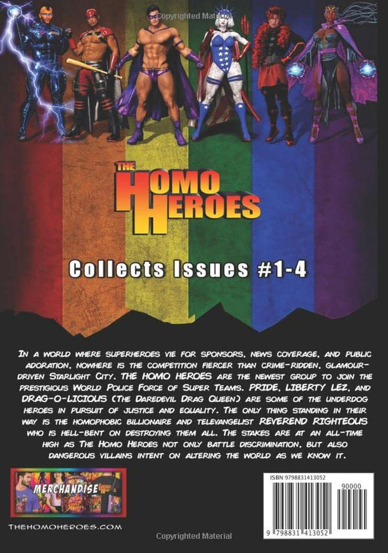 The Homo Heroes (Issues 1-4)