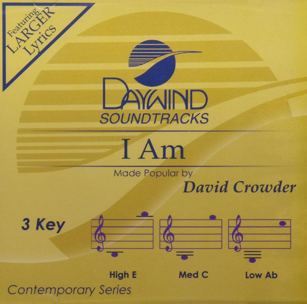 I Am Accompaniment/Performance Track Daywind Soundtracks Contemporary