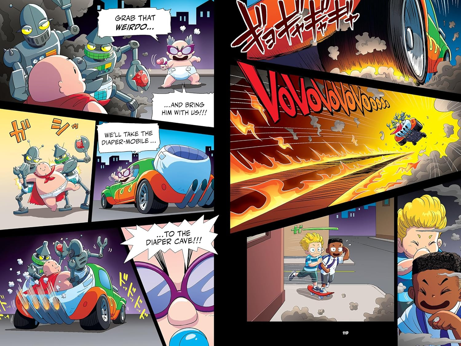 Captain Underpants: The First Epic Manga (From the Creator of Dog Man)