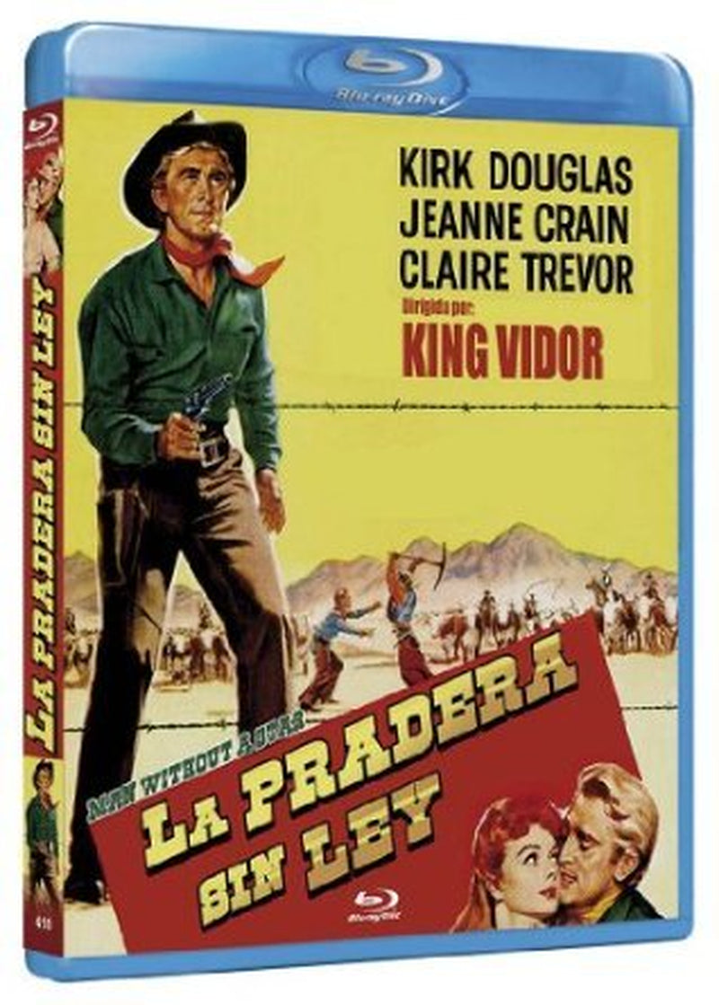 Man Without a Star ( 1955 ) [ Blu-Ray, Reg.A/B/C Import - Spain ]